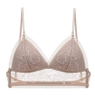 Bralette de encaje con espalda baja-Diabolique.es