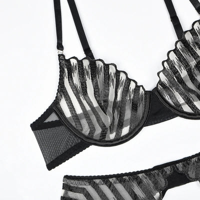 Conjunto de lencería con cintas Wendy-Diabolique.es