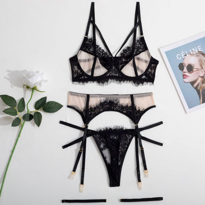 Conjunto de lencería de malla Emma-Diabolique.es