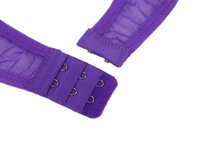 Conjunto de lencería plus size con abertura en escote-Diabolique.es