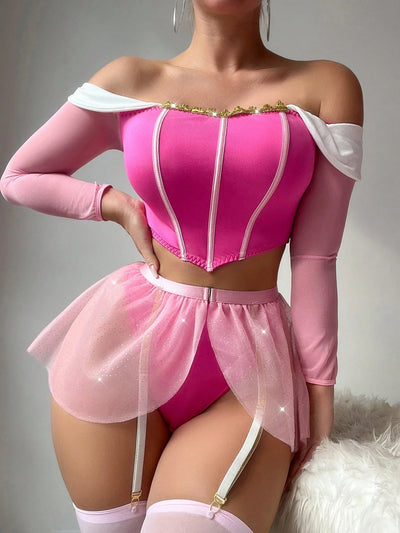Disfraz estilo de princesa