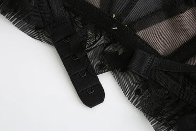 Sujetador de tipo bustier con lacitos-Diabolique.es