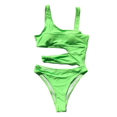 Bañador con recortes en talle-Diabolique.es