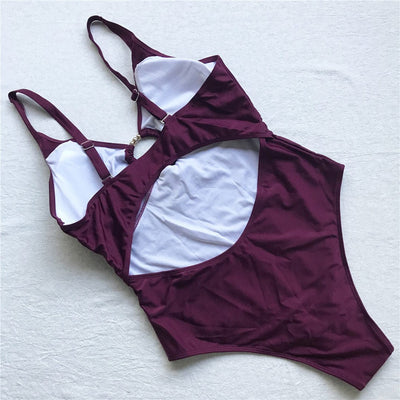 Bañador plus size con detalles-Diabolique.es