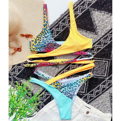 Biquini multicolor-Diabolique.es