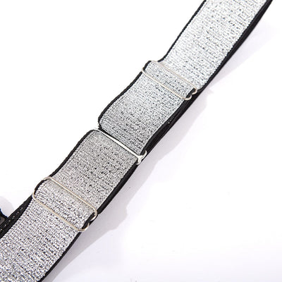 Body de malla con cinturilla brillante-Diabolique.es