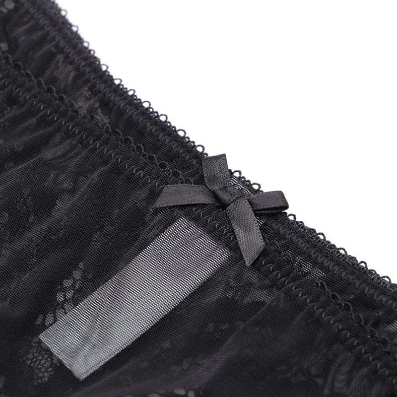 Conjunto de lencería con medias Madelline-Diabolique.es