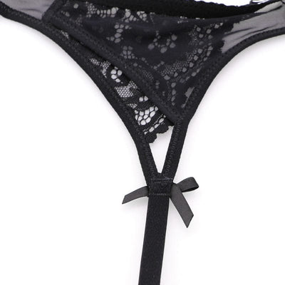 Conjunto de lencería con medias Madelline-Diabolique.es