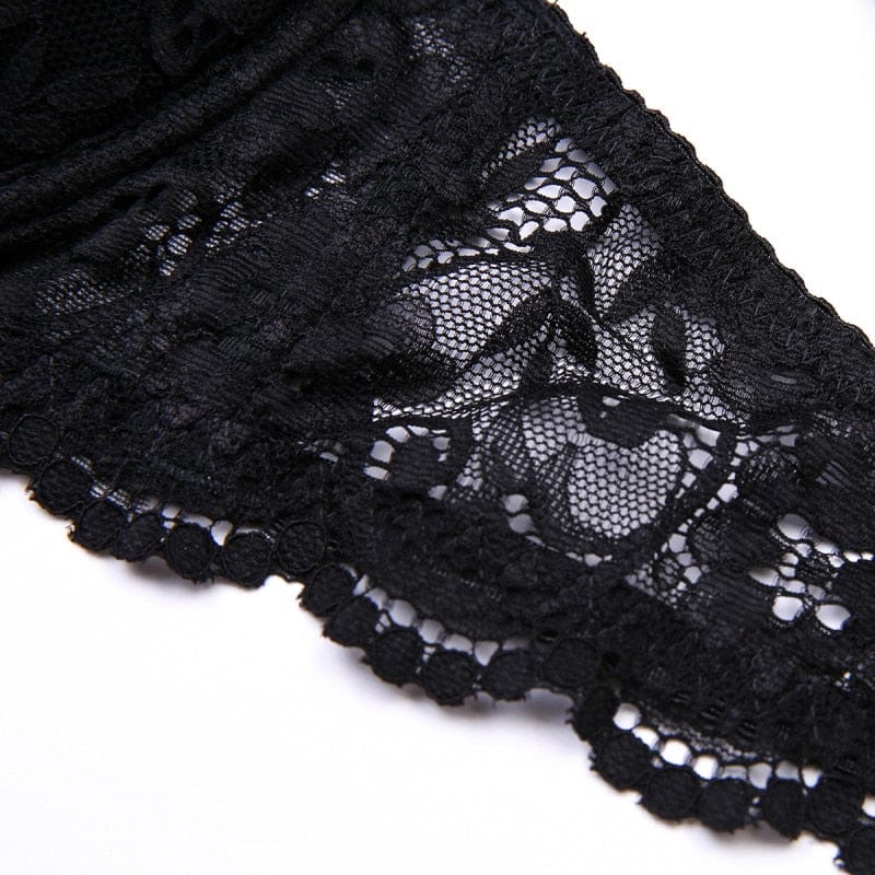 Conjunto de lencería con medias Madelline-Diabolique.es