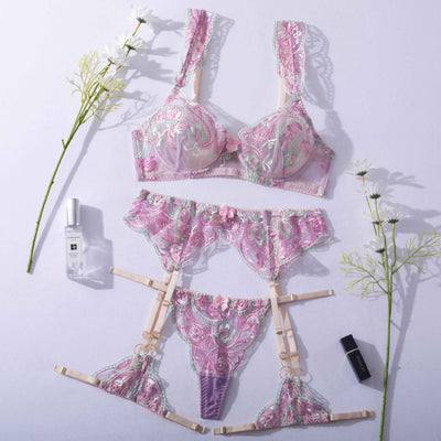 Conjunto de lencería de encaje Ariel-Diabolique.es