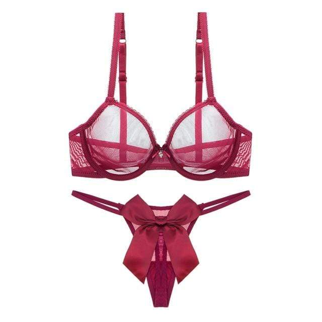 Conjunto de lencería de malla Amy-Diabolique.es