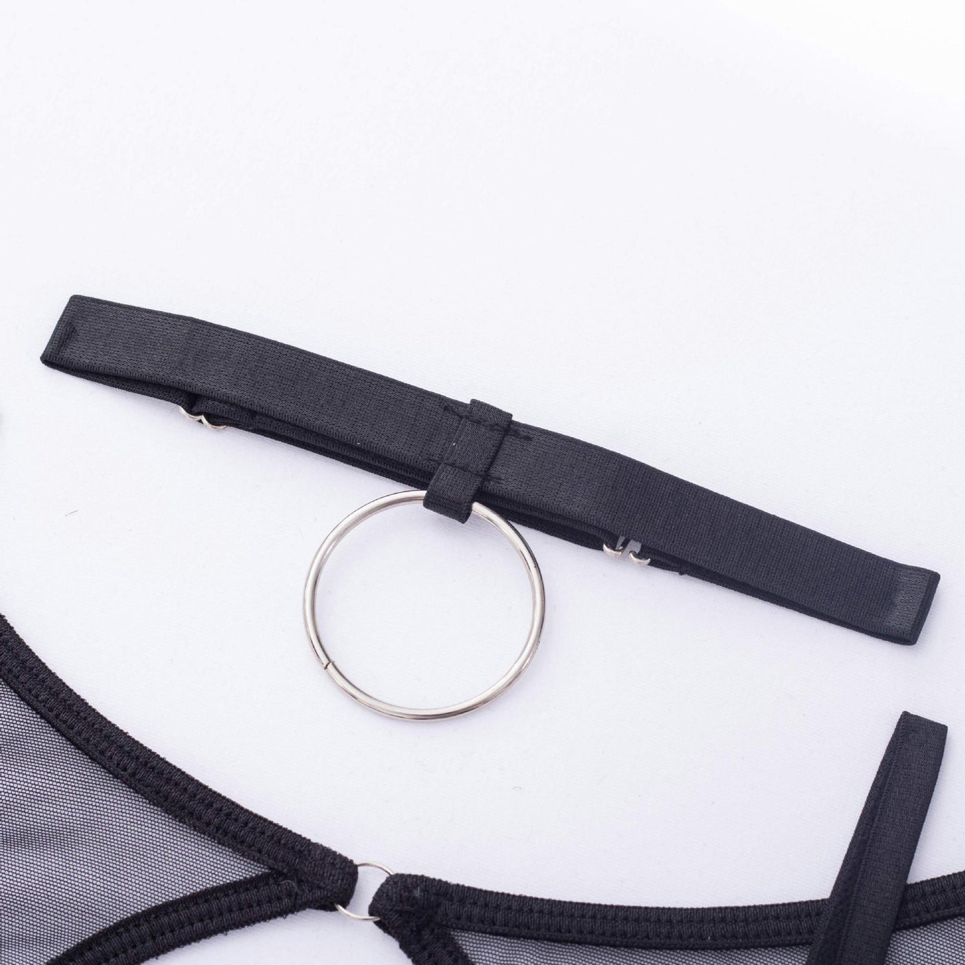 Conjunto de lencería de malla Claudie-Diabolique.es