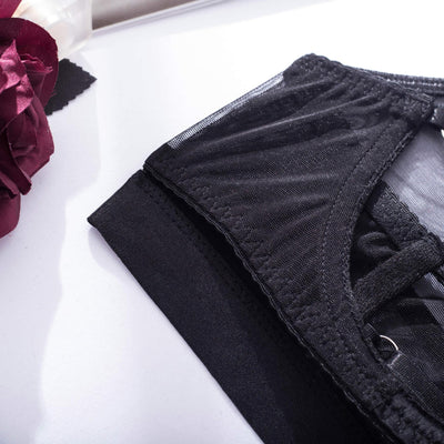 Conjunto de lencería de malla Claudie-Diabolique.es