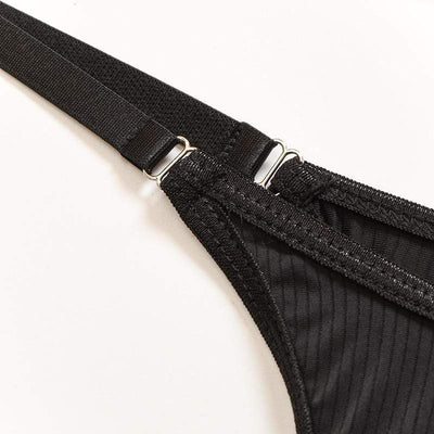 Conjunto de lencería de malla Laurene-Diabolique.es