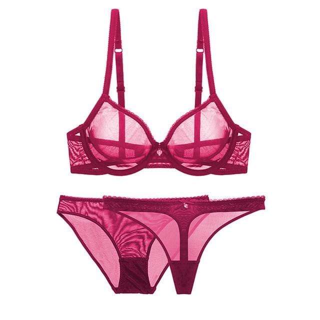 Conjunto de lencería de malla Melanie-Diabolique.es