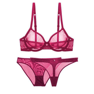 Conjunto de lencería de malla Melanie-Diabolique.es