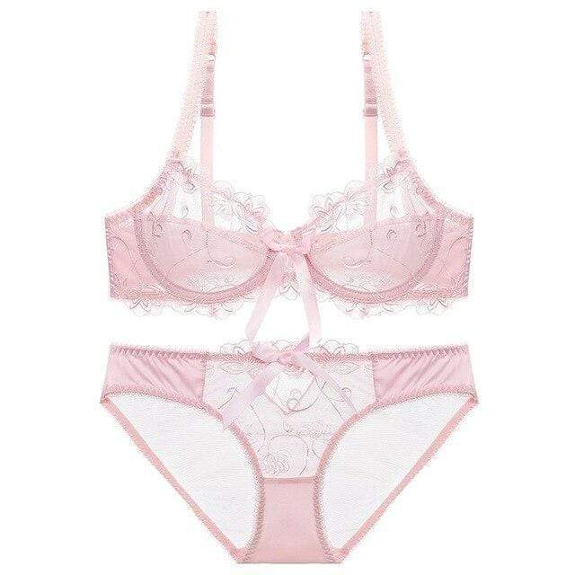 Conjunto de lencería de malla Yasminne-Diabolique.es