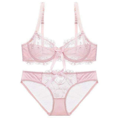 Conjunto de lencería de malla Yasminne-Diabolique.es
