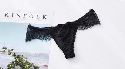 Corsé de encaje con tanga-Diabolique.es