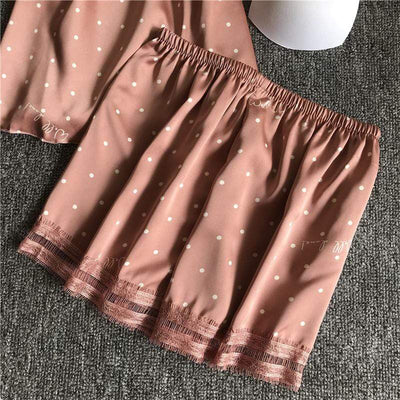 Pijama corto de lunares-Diabolique.es